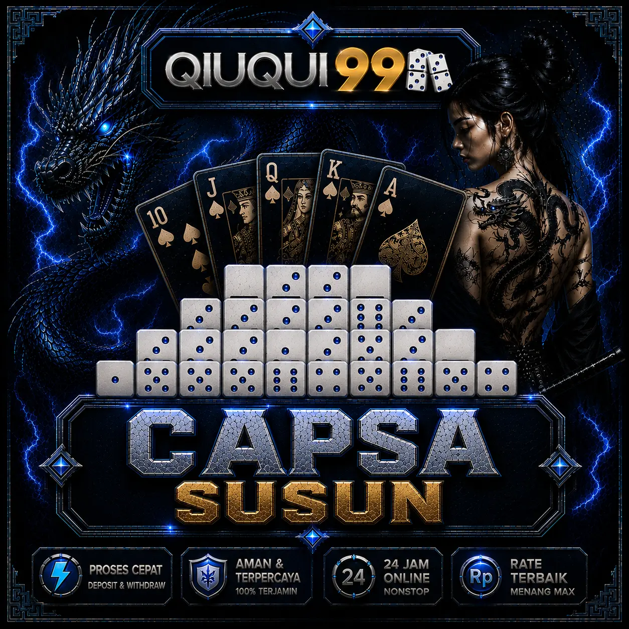 QiuQiu99 Capsa Susun